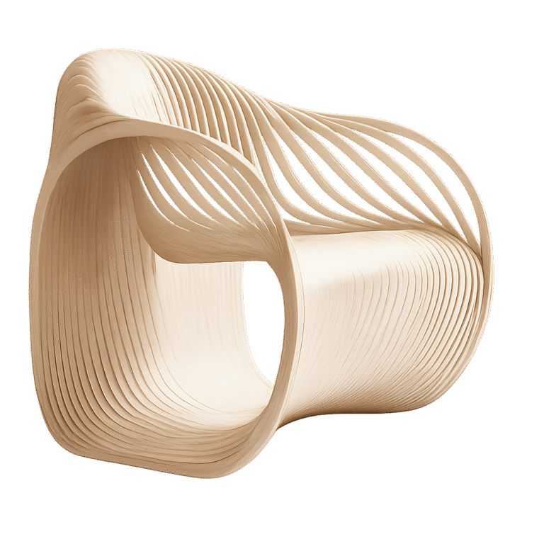 Parametric furniture chair